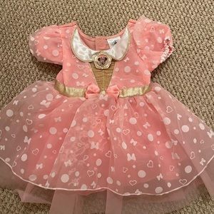 NWOT 12-18M toddler girl Minnie Mouse Halloween Costume in Pink